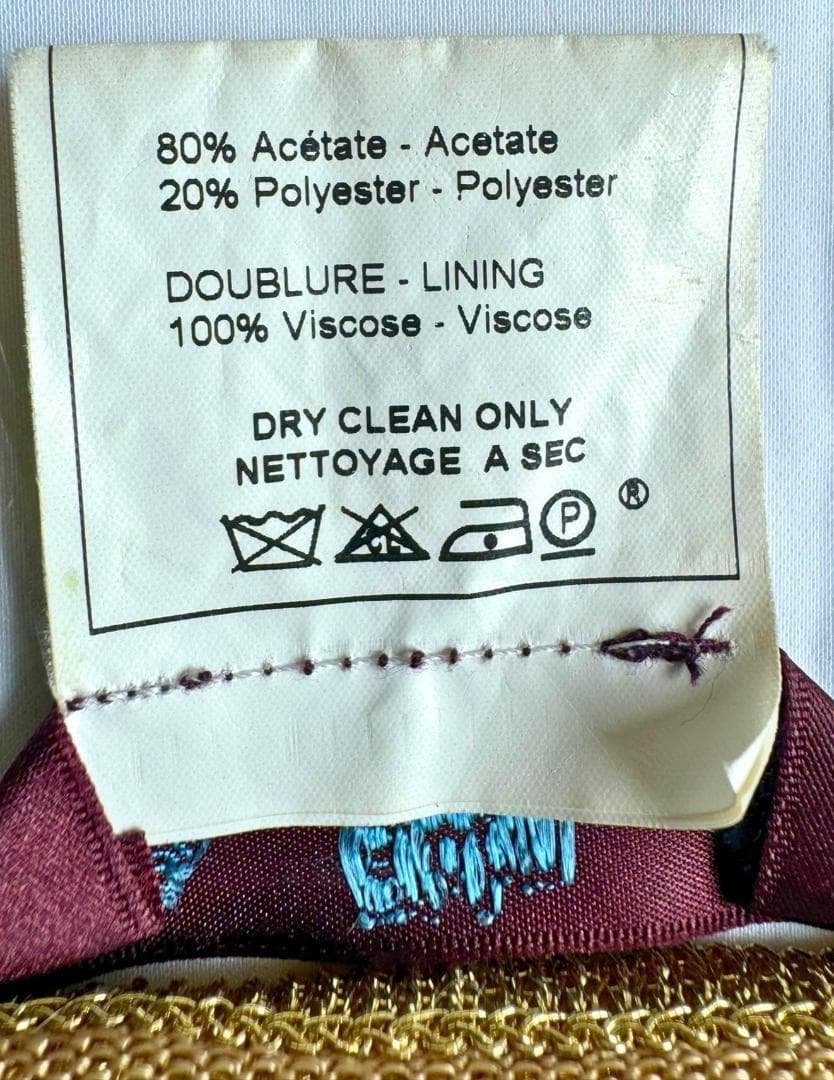 John Galliano Y2K ゴールド キャミ トップ 裏地付き サイズS