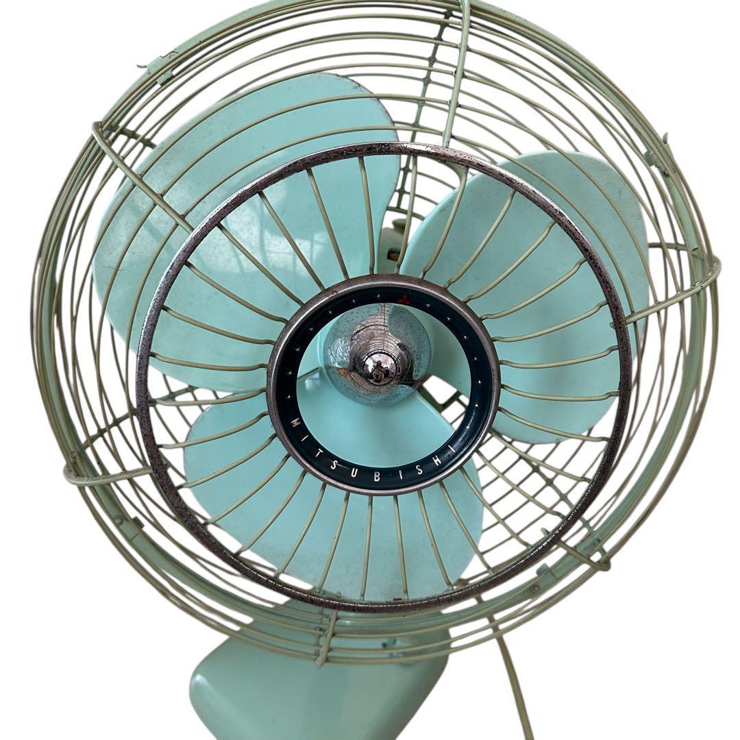 超レア！三菱電機製 扇風機　昭和レトロ　ヴィンテージ　DM-12GD 箱付き