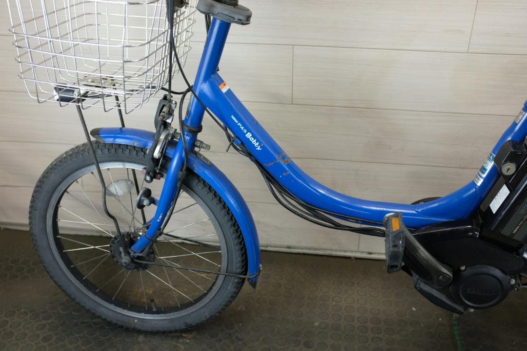 電動自転車ヤマハPAS　Babby　20インチ　3段　8.7Ah充電器あり