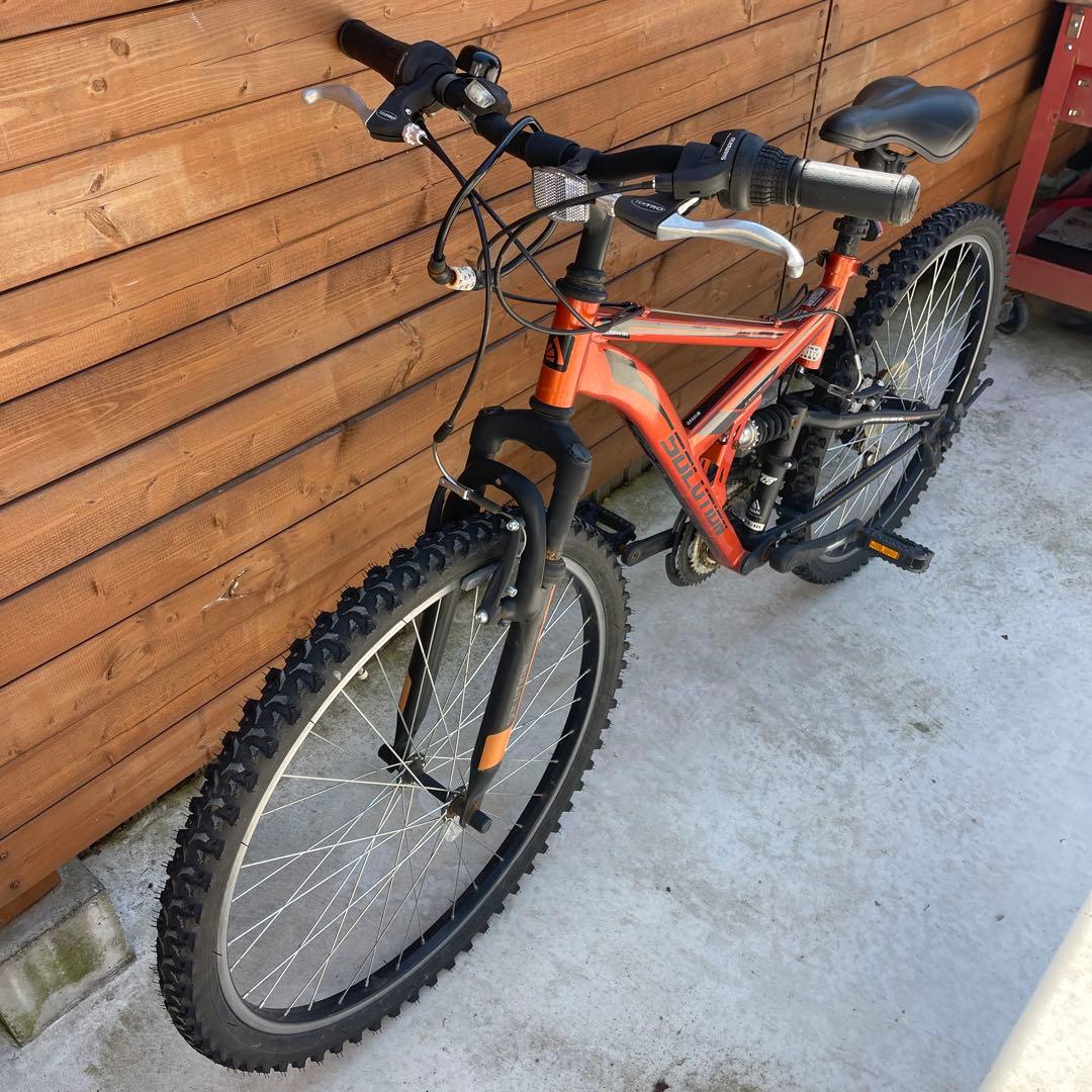 田*中様 オレンジ色のマウンテンバイク・引き取り限定