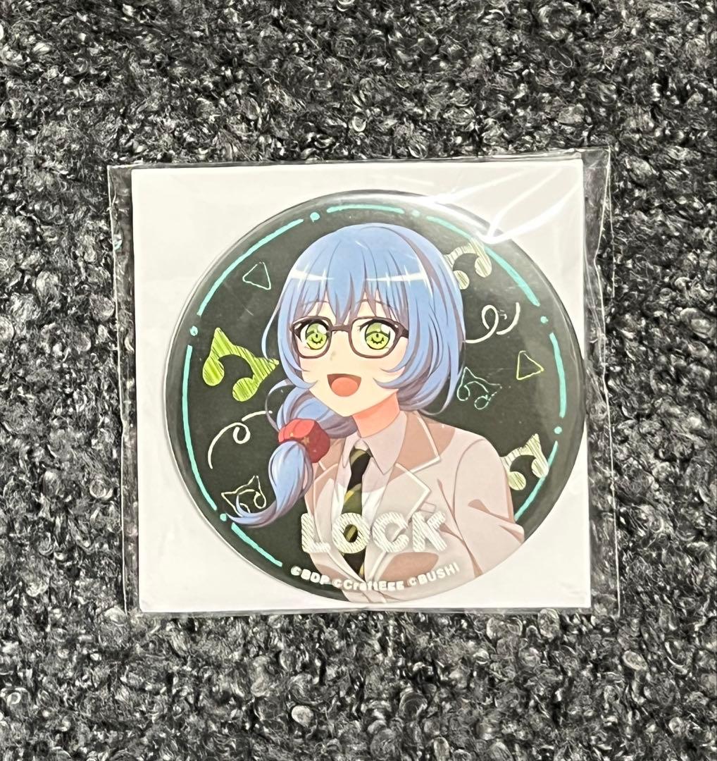 バンドリ ロック 朝日六花 GiGO school ビッグ缶バッジ SEGA