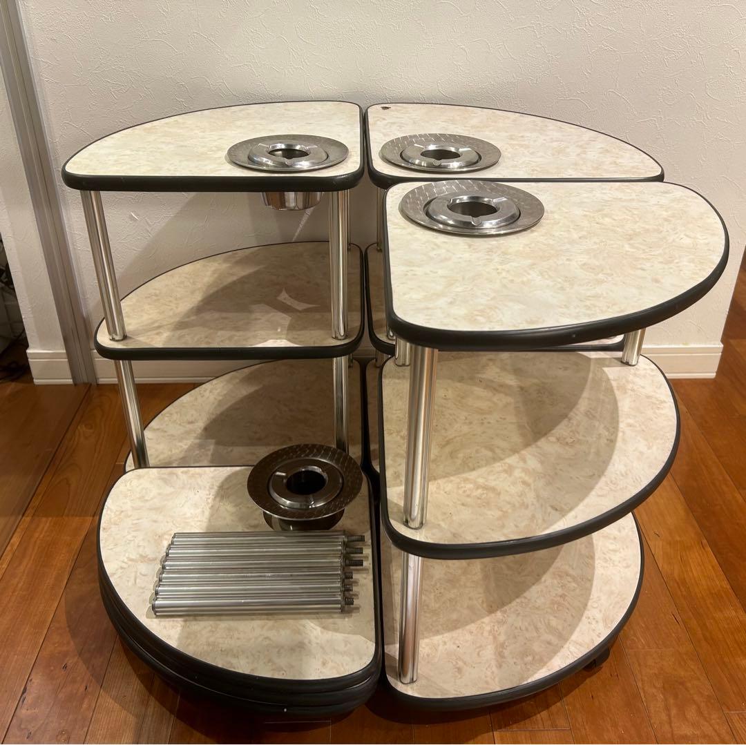 麻雀用サイドテーブル　4セット