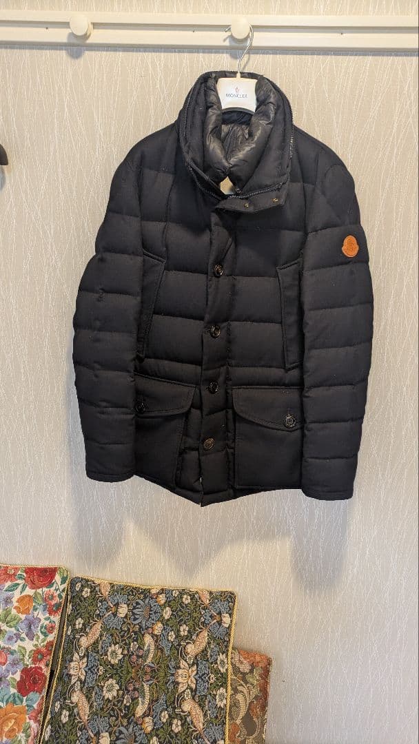 ✨モンクレールネイビーダウンコート✨大人オシャレ‼️