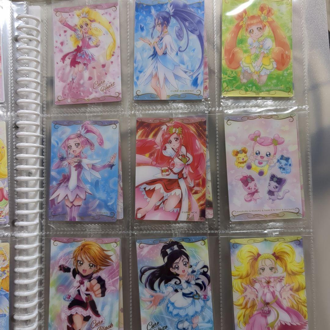 プリキュアウェハース　カード5弾位まで？