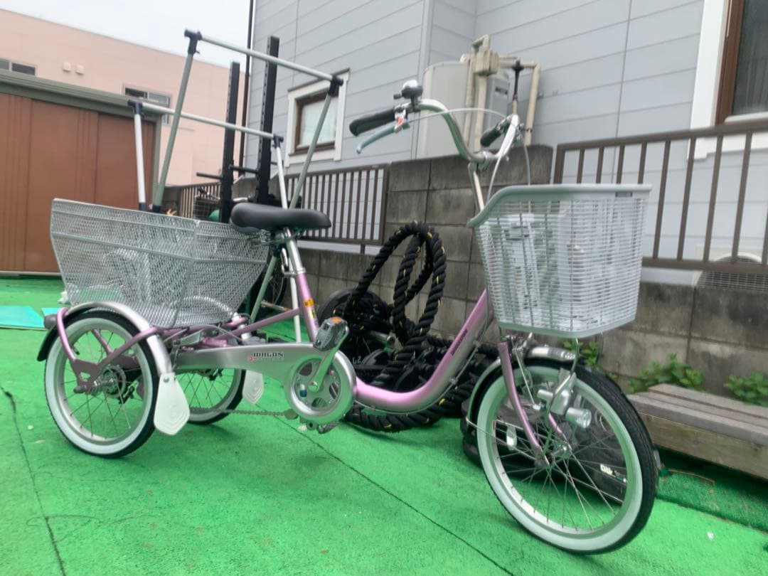 【送料込み】★ブリヂストン三輪自転車★(シルバー、大人用、高齢者用）新品