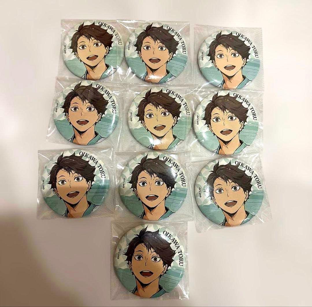 ハイキュー 極楽湯 缶バッジ 及川徹