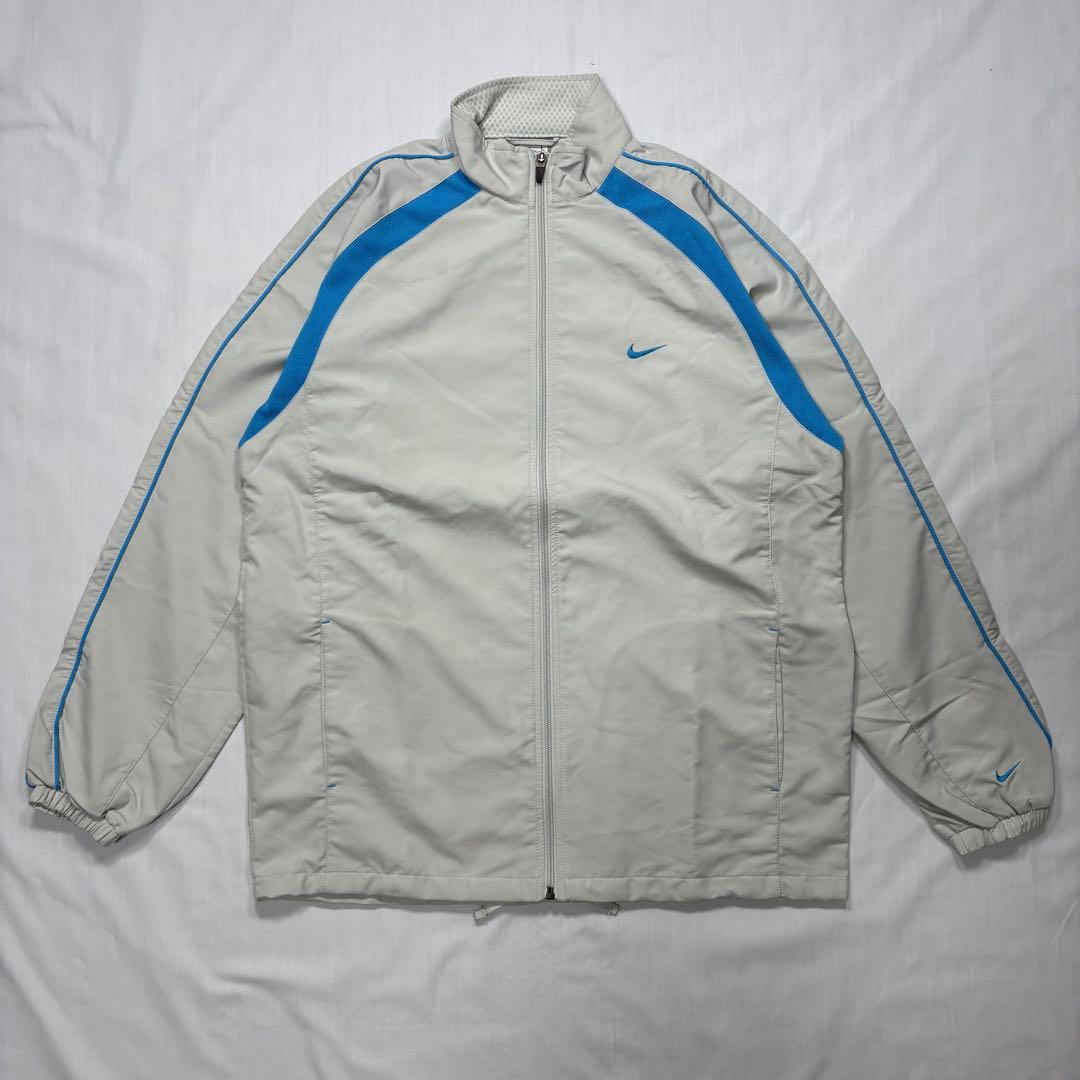00s Nike トラックジャケット セットアップ グレー y2k