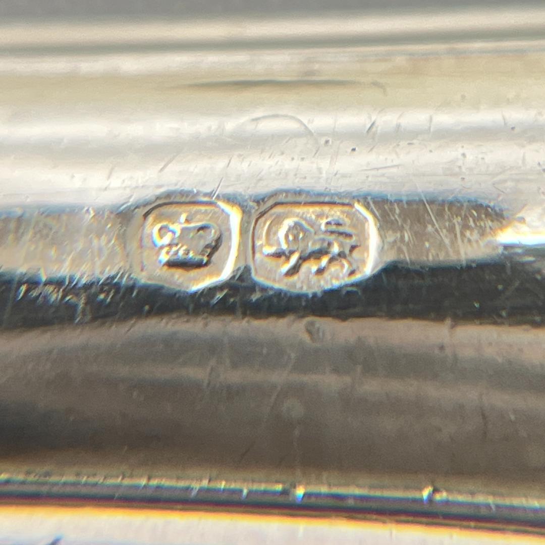 【Harrison Brothers】【純銀ハンドル】キングス バターナイフ