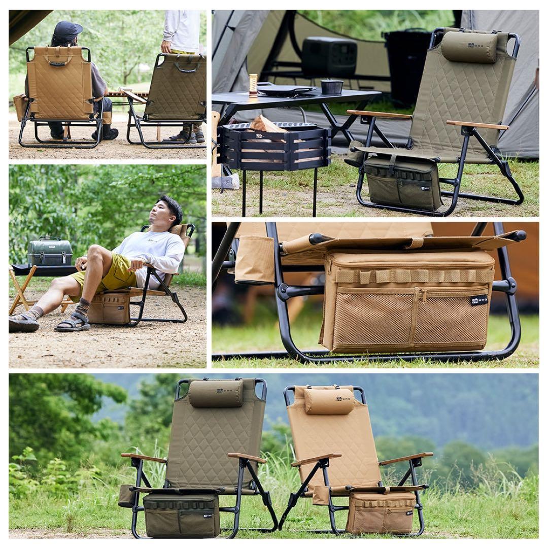 WAQ リクライニングローチェア + チャムス マグカップのセット