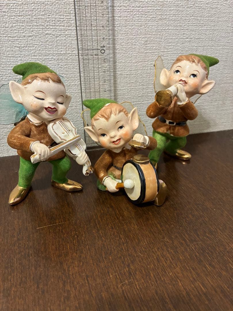 ビンテージ50s 妖精　天使　エルフ　ピクシー　キューピー　ミッドセンチュリー