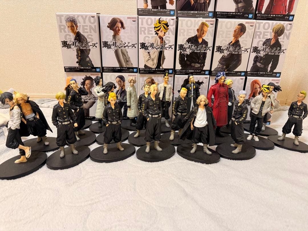 東京リベンジャーズ　フィギュア（BANDAI）　19体まとめ売りに（バラ売り可）