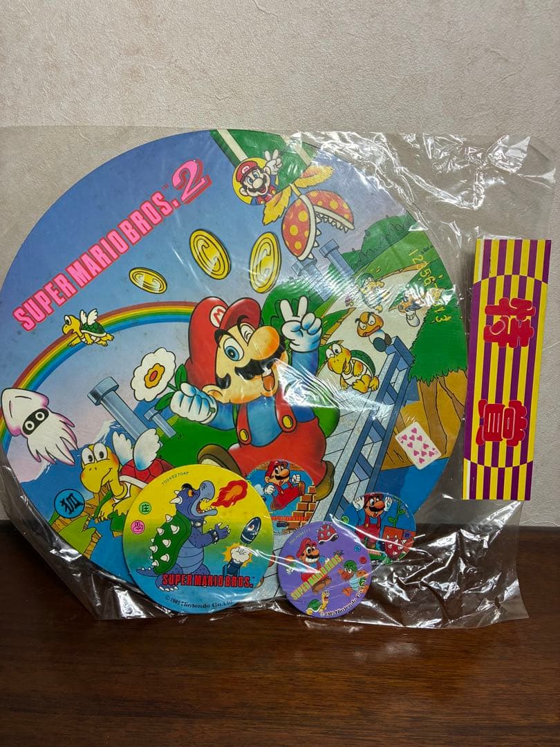 スーパーマリオブラザーズ2 メンコ 5セット