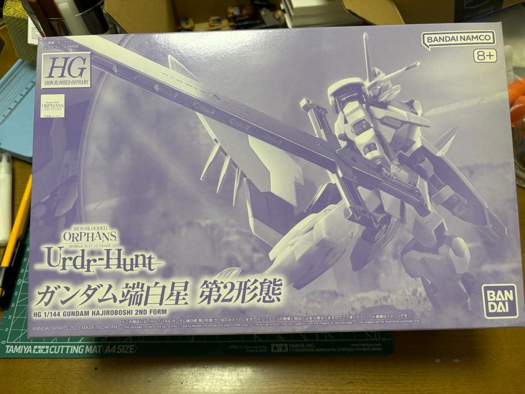 k*i様 【週末限定】 ＨＧ 1/144 ガンダム 端白星 第２形態