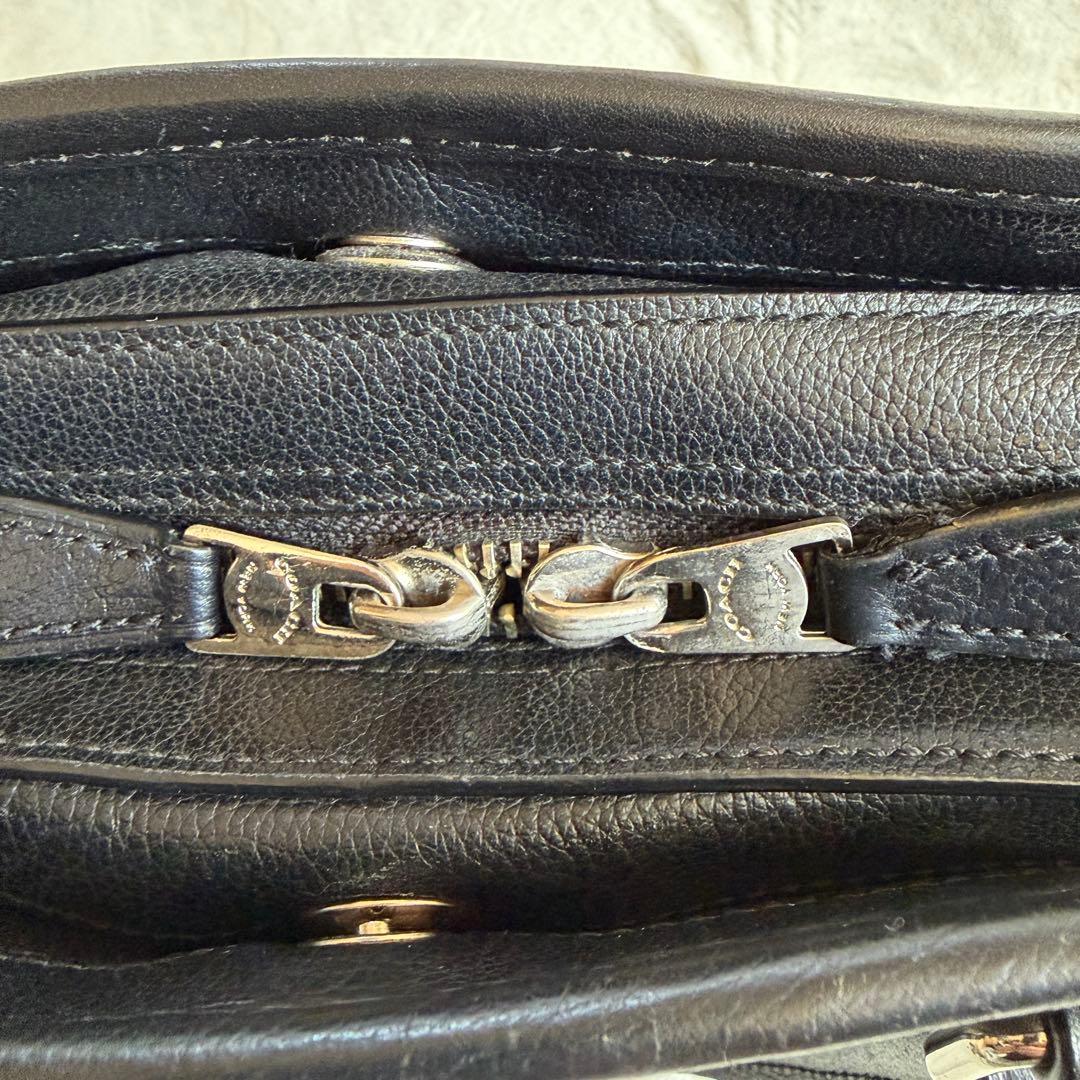 w*d様 COACH ビジネスバッグ ブリーフケース レザー F72309 黒