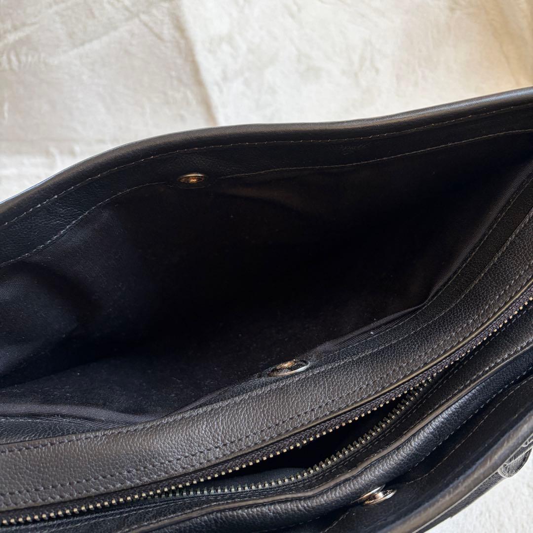 w*d様 COACH ビジネスバッグ ブリーフケース レザー F72309 黒