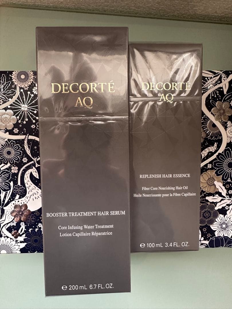 コスメデコルテAQブースティング ヘアセラム 200mL ヘアオイル100mL