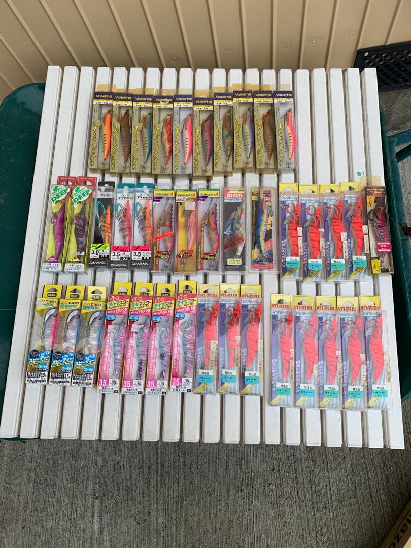 Valleyhill Squid Seeker エギ 3.5号10個＋エギ30本