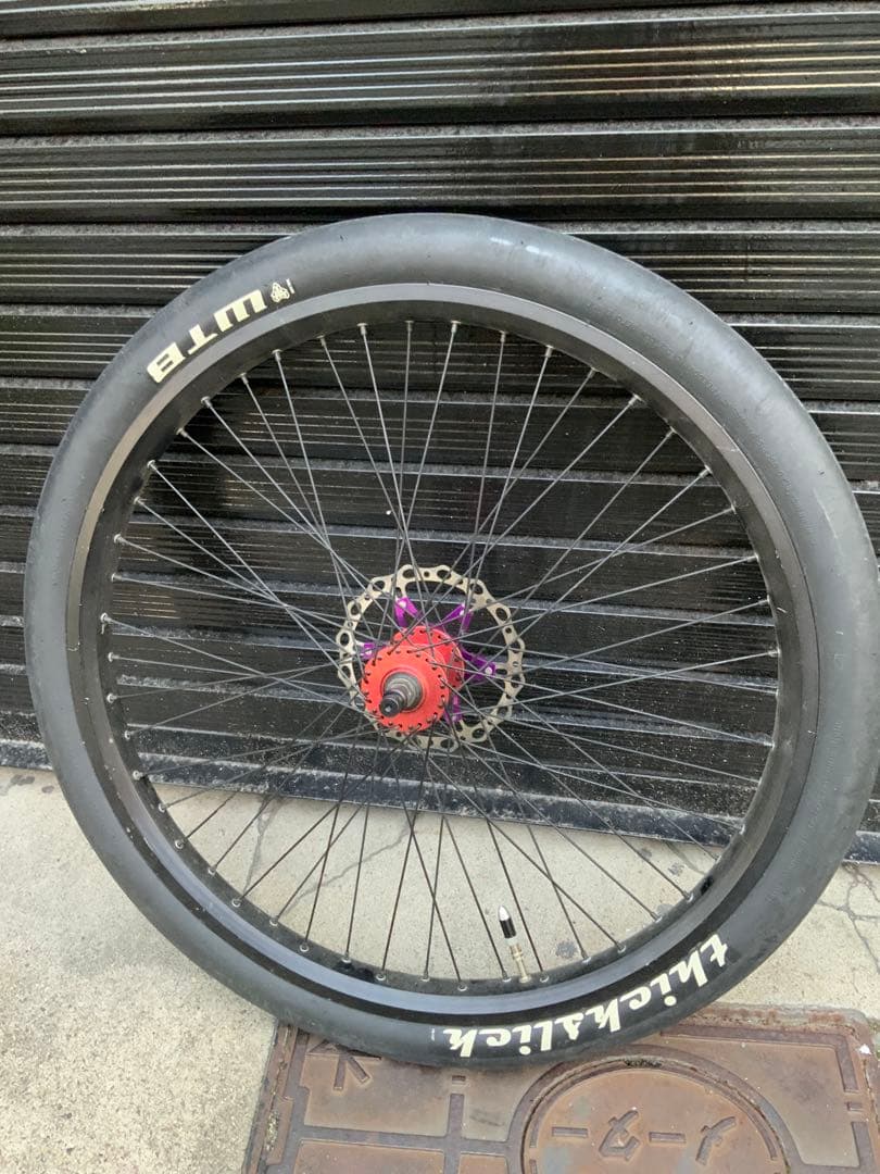 無印　MTBホイール　前後