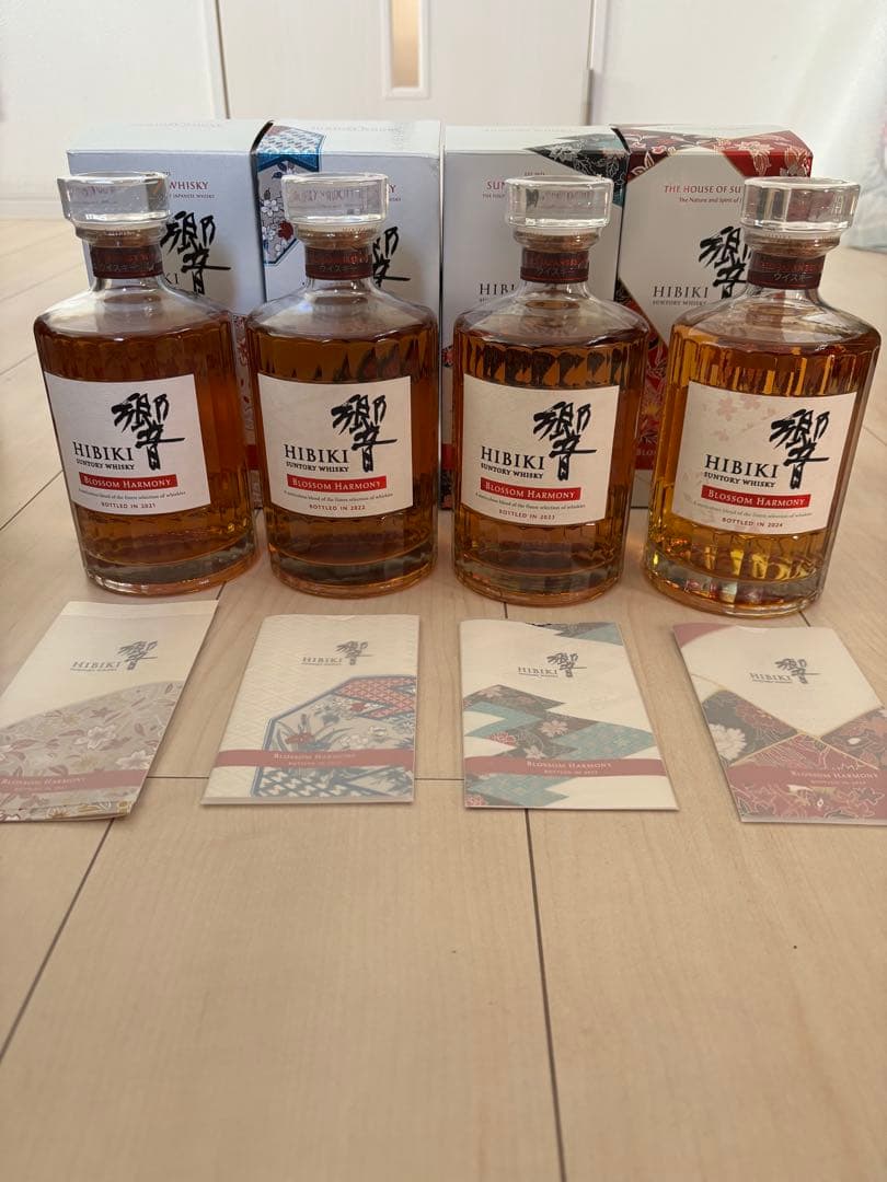 響 ブロッサムハーモニー2021〜2024 4本セット