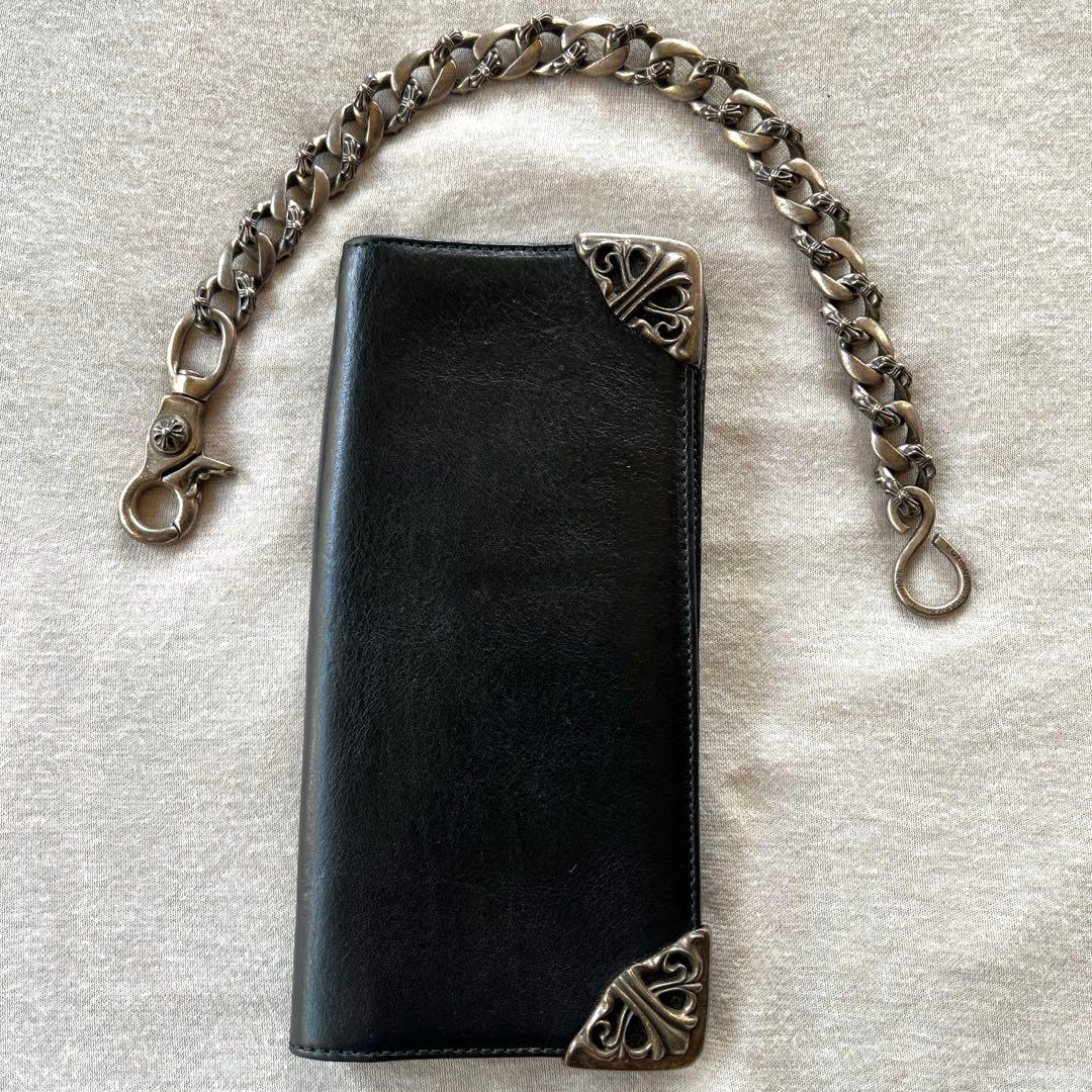 CH ファンシーウォレットチェーンショート&シングルフォールドウォレット