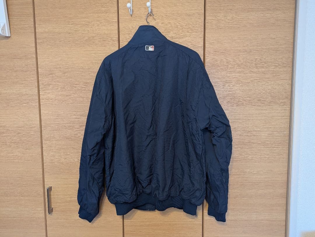 Yankees Majestic XXL ジャケット ネイビー