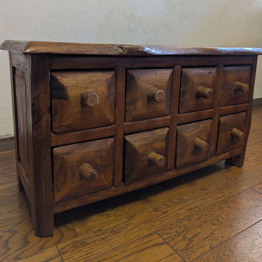 アジアン家具 引出し 収納 チェスト キャビネット