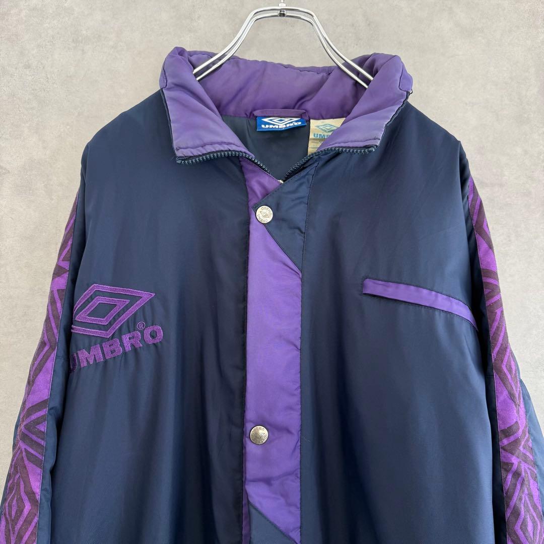 90s UMBRO アンブロ ベンチコート ナイロンジャケット XL
