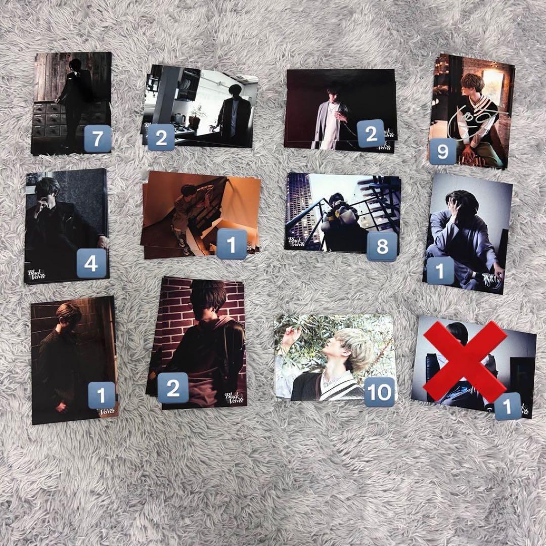 歌い手 しゅーず ブロマイド (Black Velvet)