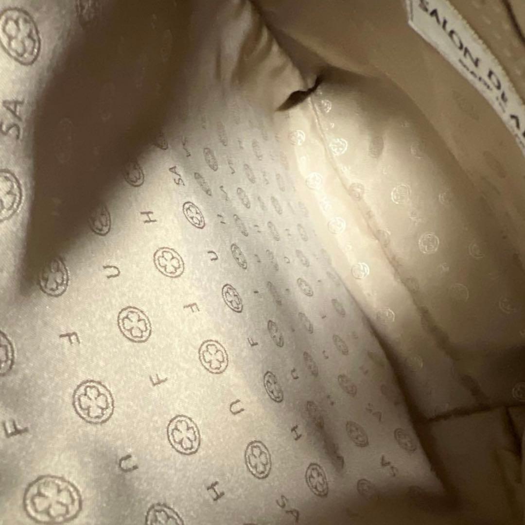 【美品】サロンドアルファード スマイルプチポシェット 本革 ショルダー