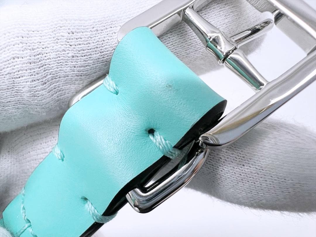 未使用保管　ティファニー　ティファニーブルー　ロゴ　ペットカラー　首輪　M