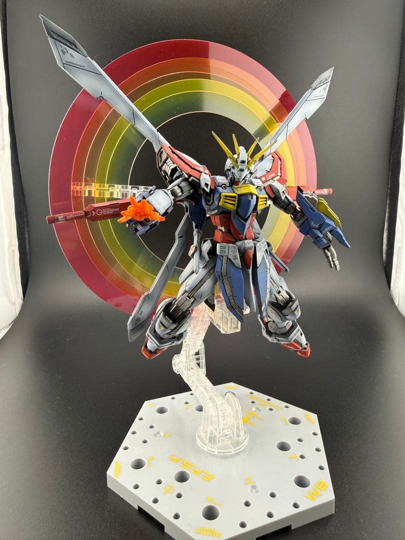 RGゴッドガンダム　ガンプラ