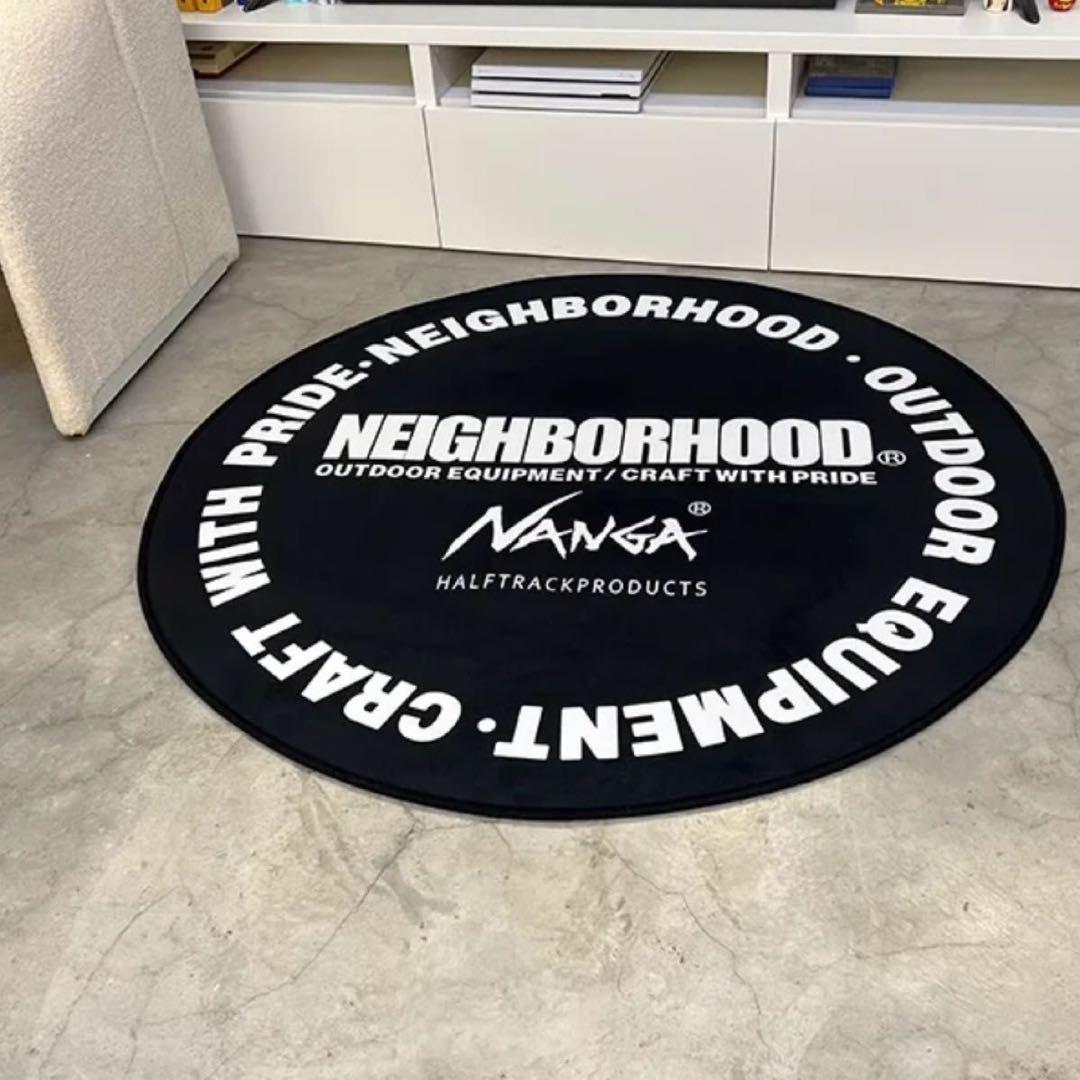【美品】neighborhood ラグ ネイバーフッド　ナンガ　コラボ