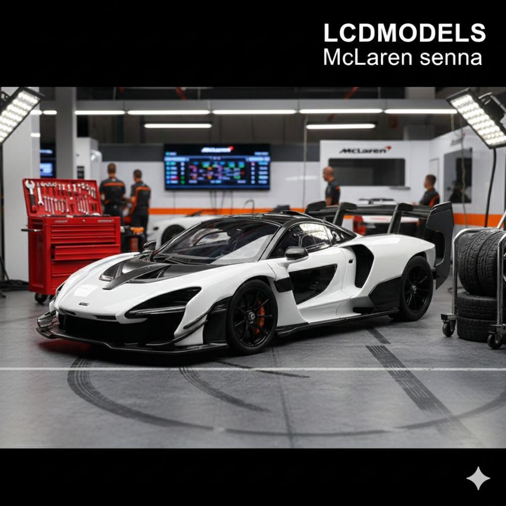LCDMODELS　1/18　マクラーレンセナ　オートアート　京商　EXOTO