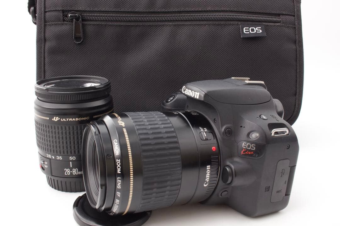 Canon EOS Kiss X9 ダブルレンズ　Wi-Fi Bluetooth