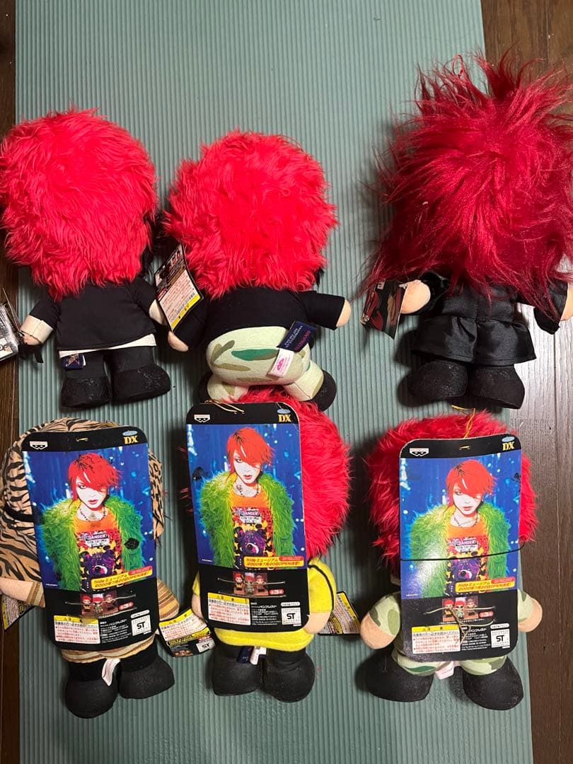 hide ぬいぐるみ　6体セット　2000年頃アミューズメント景品