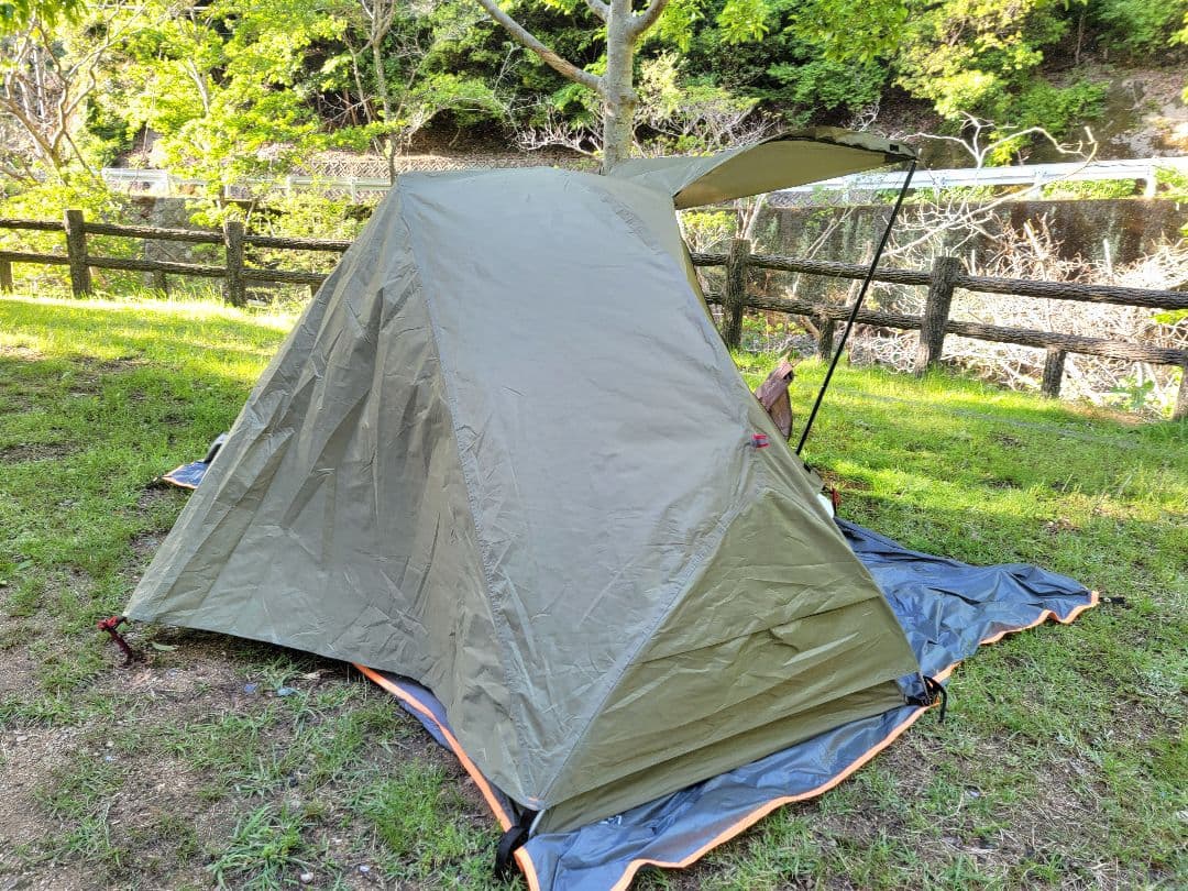 GO Glamping テント エコアルミリッジテント　タープ