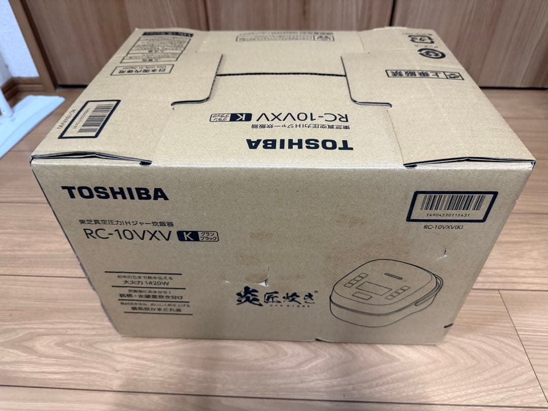 TOSHIBA RC-10VXV K 炊飯器
