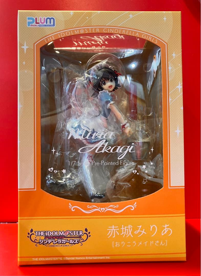 ★【未開封】アイマス 赤城みりあ [おりこうメイドさん] PLUM