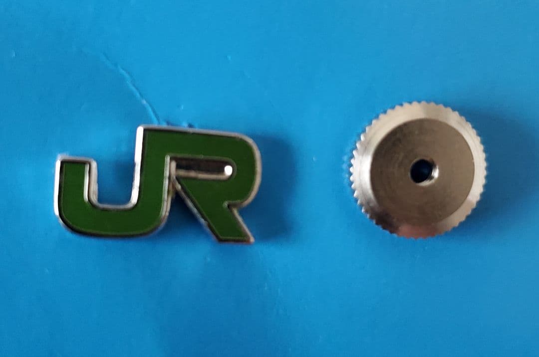 58JR東日本襟章純銀ネジタイプ現行品