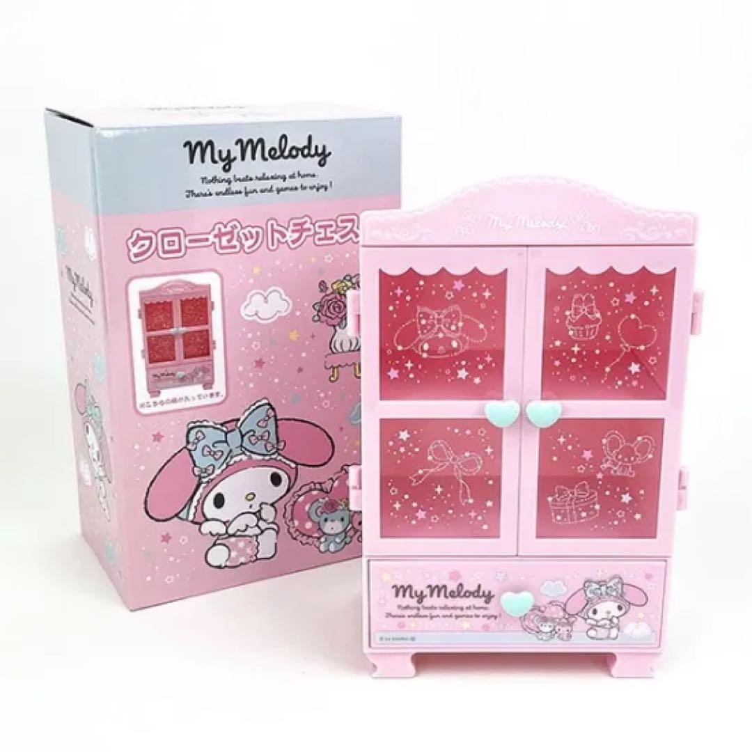 マイメロディ クローゼットチェスト 小物入れ アクセサリー入れ デスク周り