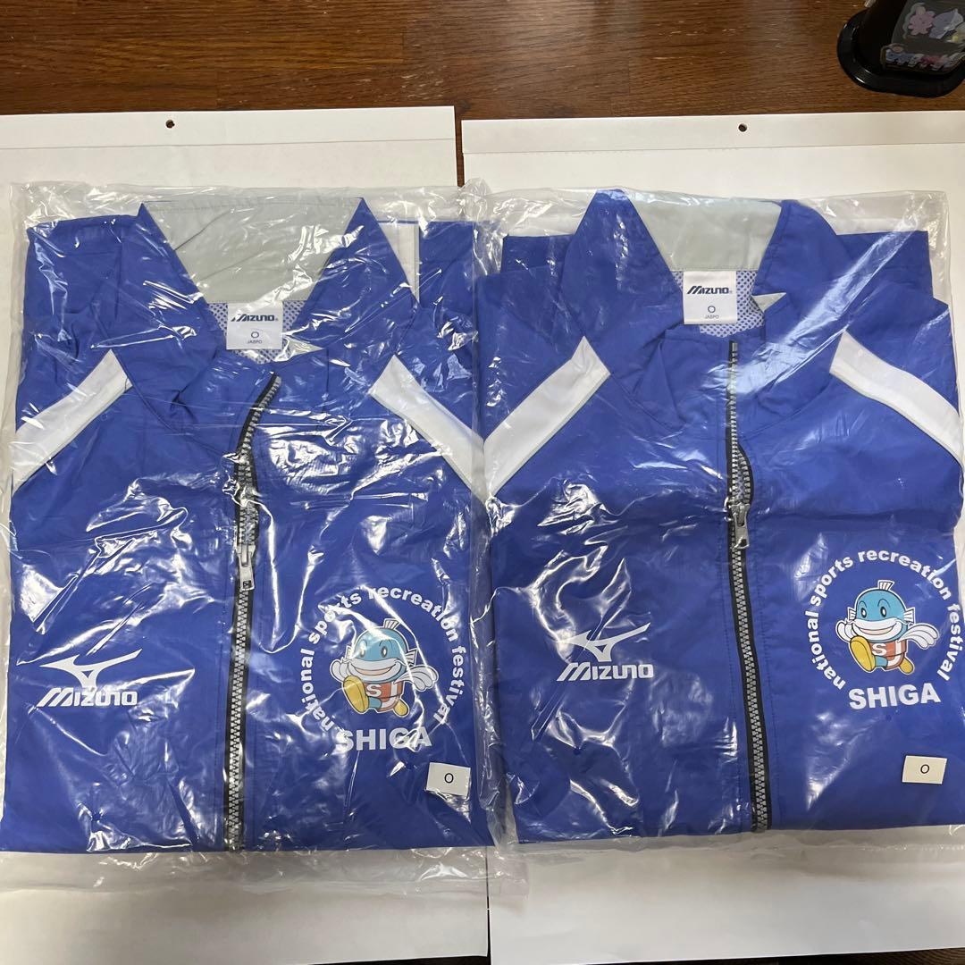 Mizuno ウィンドブレーカー SHIGA ロゴ入り サイズO 非売品