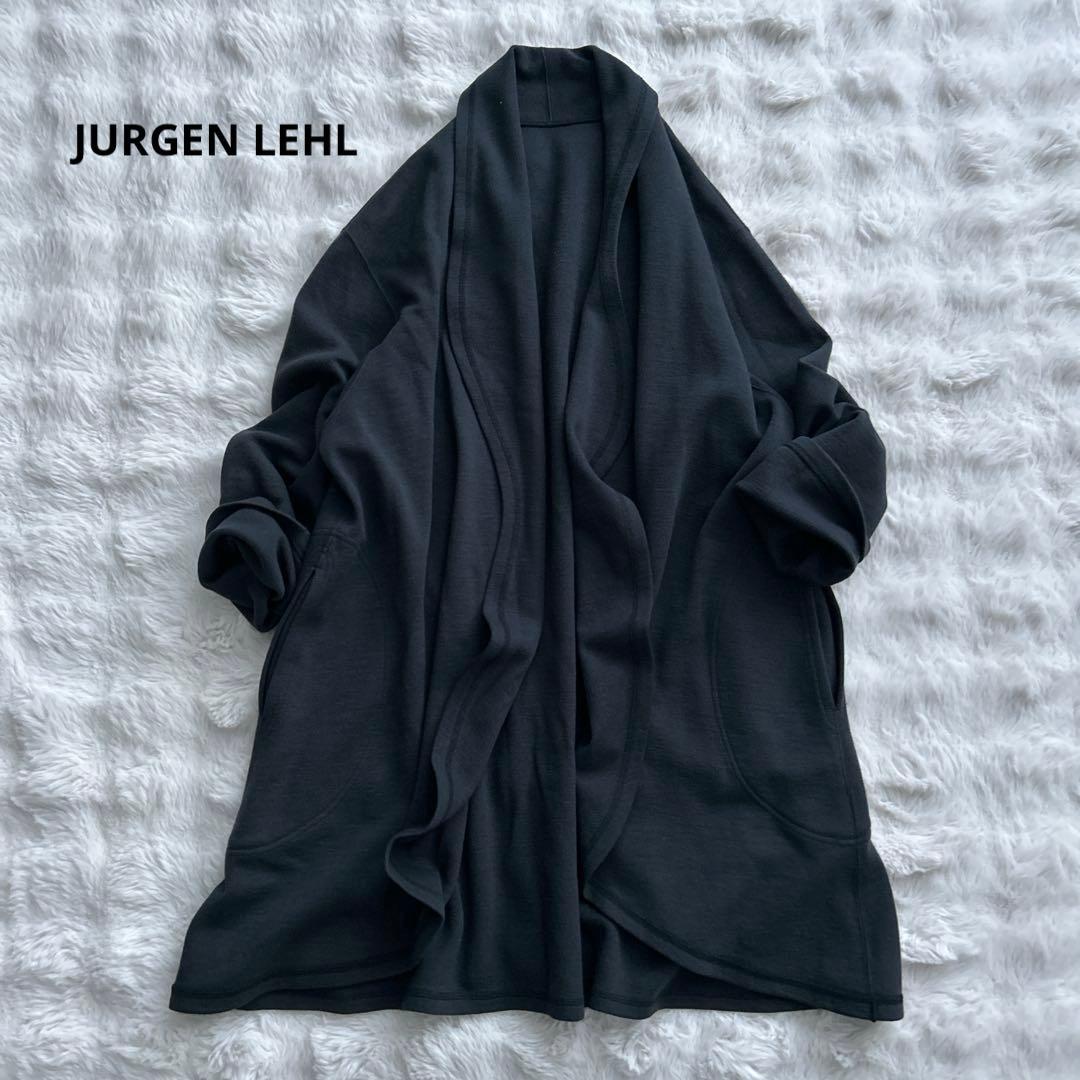 ヨーガンレール★アルパカ混　ウール フロントオープン 羽織 カーディガン