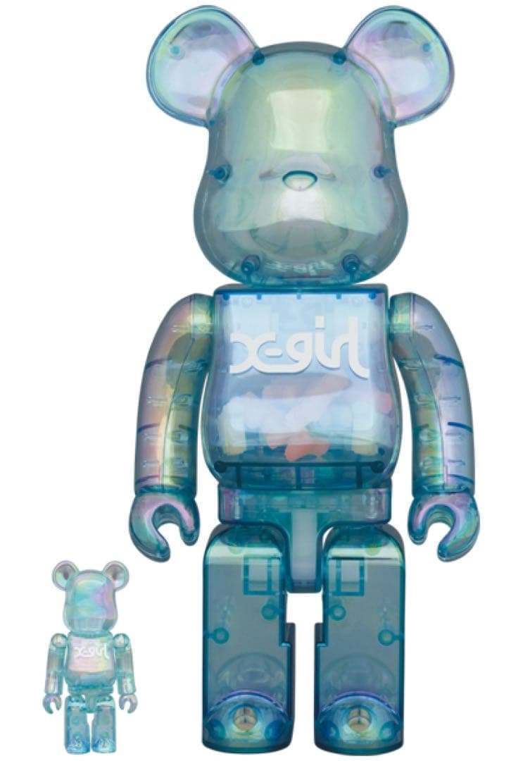 ☆新品未開封☆BE@RBRICK X-girl 2021 100％ & 400％