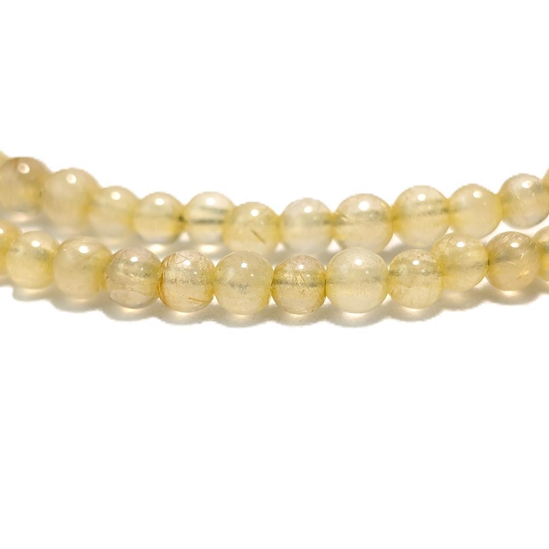 K18一粒×ゴールドルチル 贅沢3WAYジュエリー／金運・開運パワーストーン