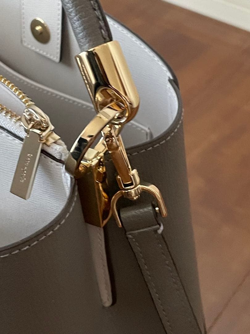 kate spade 2WAYバッグ グレー 直営アウトレット 美品