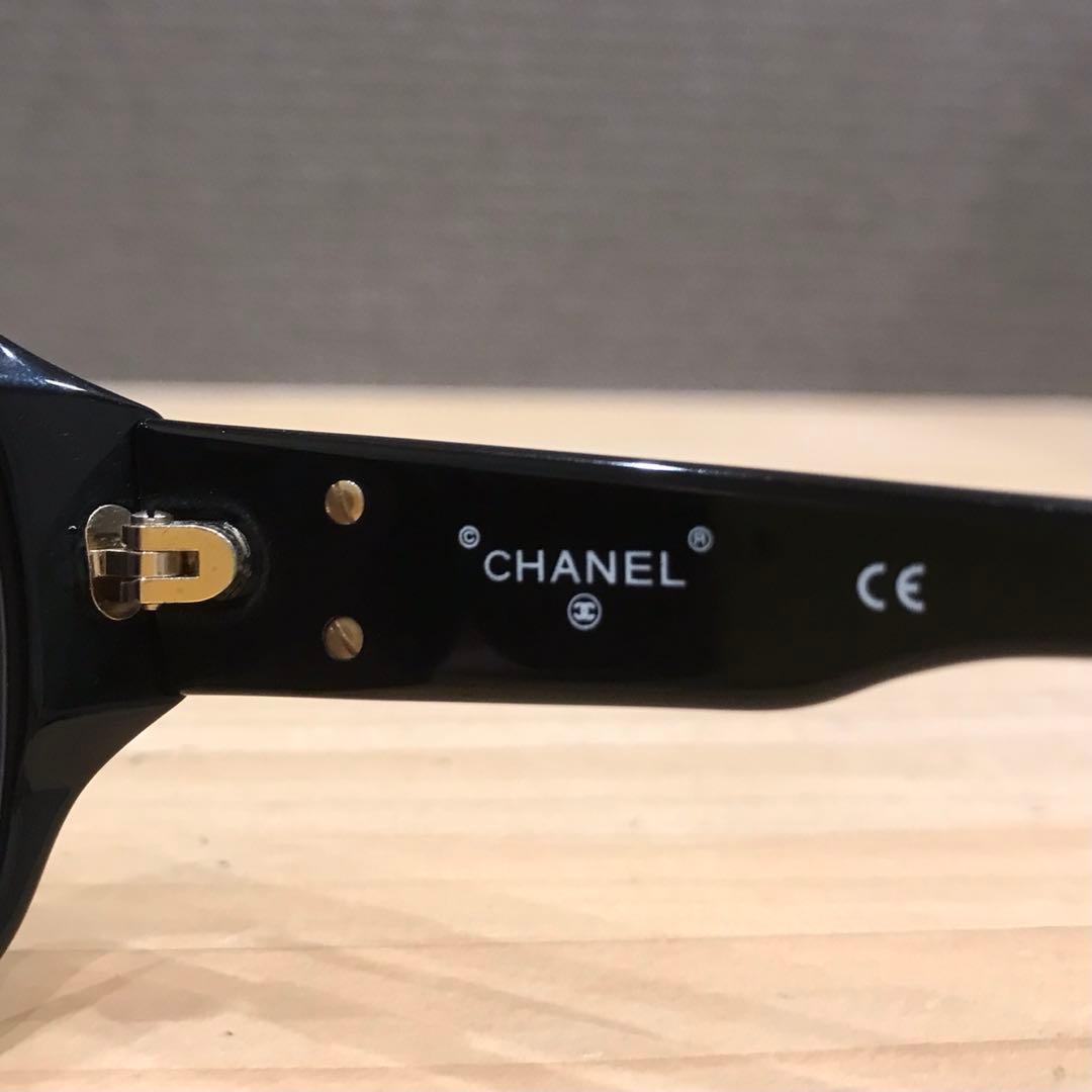 美品 CHANEL サングラス ココマーク 度なし 01452 94305