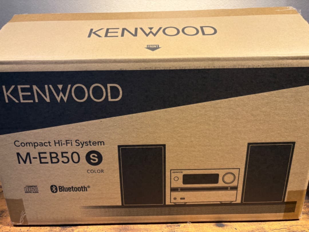 KENWOOD ミニコンポ M-EB50-S BT対応 [2024年製]