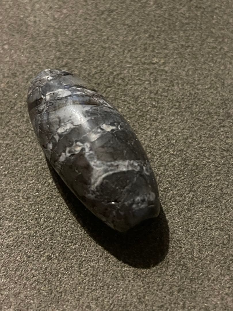 出土　双亀甲天珠