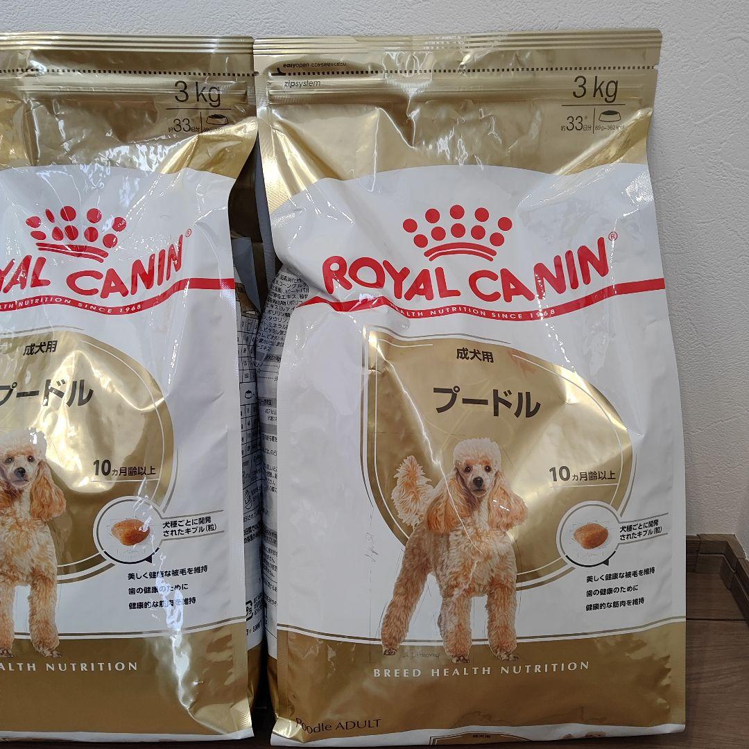  CANIN プードル ドッグフード 3kg 新品 2袋分