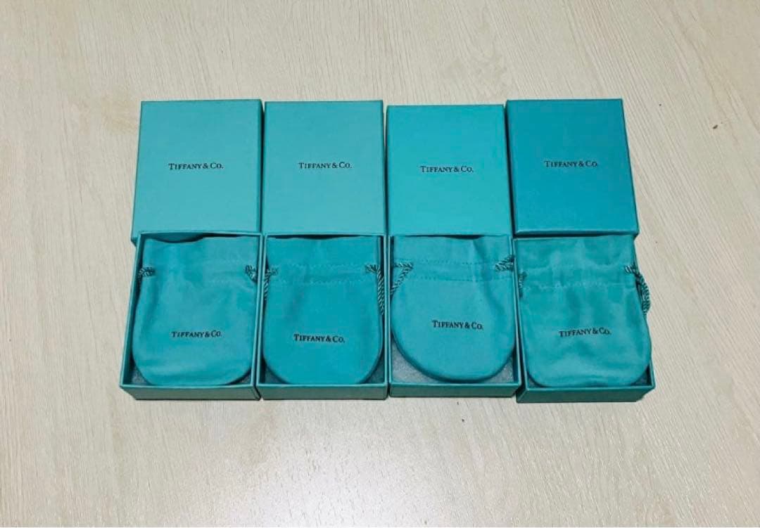Tiffany & Co. ギフトボックス 4個セット